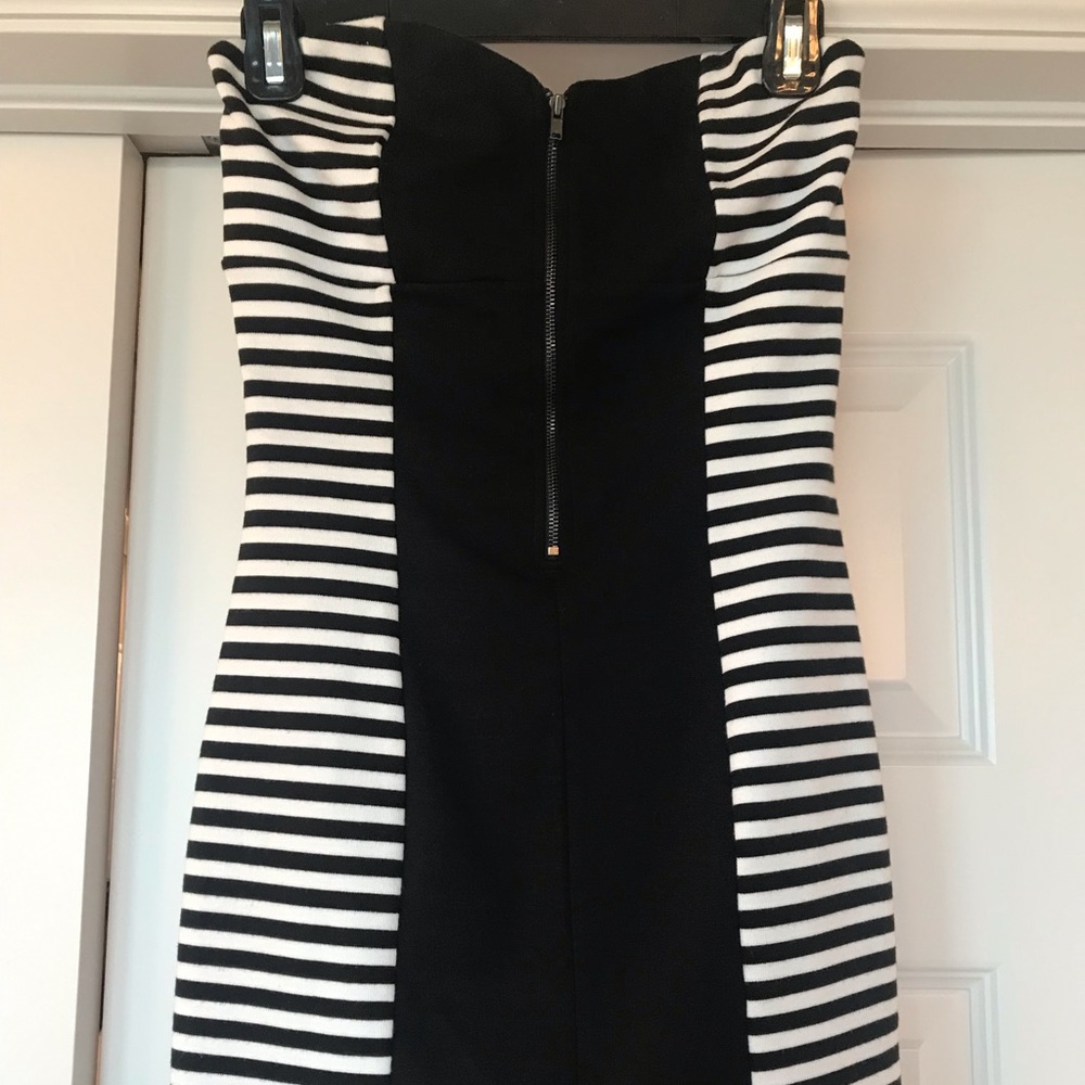 Black & White striped mini dress - G by Guess